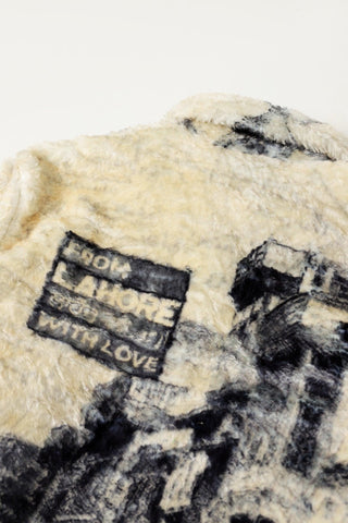 "FROM LAHORE WITH LOVE" SHERPA JACKET - Rastah
