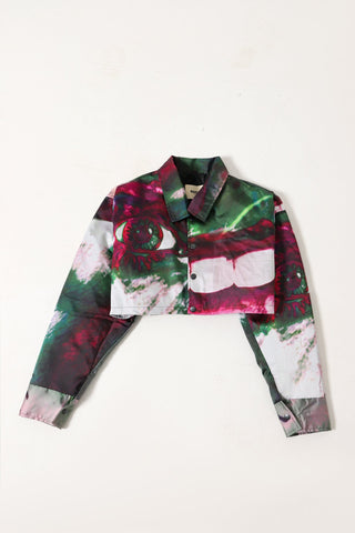 PRINTED CROPPED SHIRT - Rastah