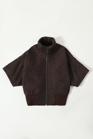 RECYCLED HANDWOVEN SHORT SLEEVE JACKET - Rastah