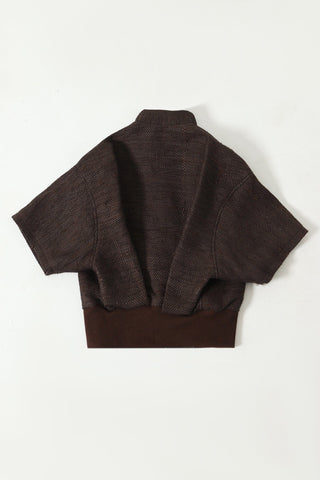 RECYCLED HANDWOVEN SHORT SLEEVE JACKET - Rastah