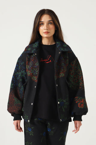 "LOST IN TRANSLATION" BLOCKPRINT BOMBER VERSION 3 - Rastah