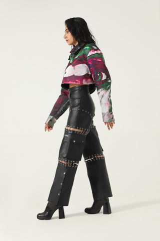 PRINTED CROPPED SHIRT - Rastah