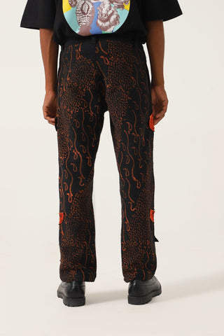 "IDENTITY" HANDWOVEN TROUSERS - Rastah