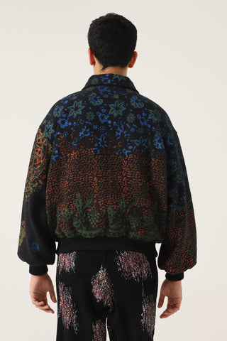 "LOST IN TRANSLATION" BLOCKPRINT BOMBER VERSION 3 - Rastah