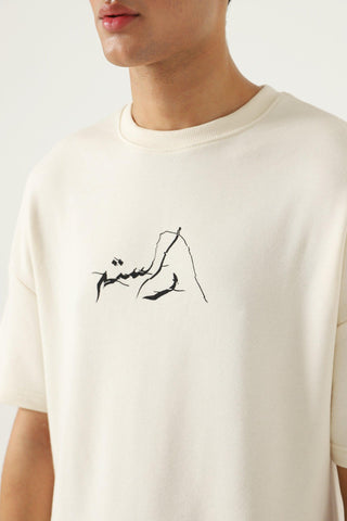 "DESTINY" BEIGE T SHIRT - Rastah