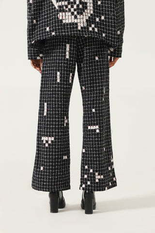HAND PRINTED TETRIS TROUSERS - Rastah