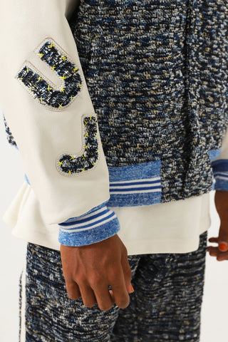 UJBESOKE X RASTAH VARSITY BOMBER - Rastah