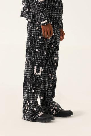 HAND PRINTED TETRIS TROUSERS - Rastah