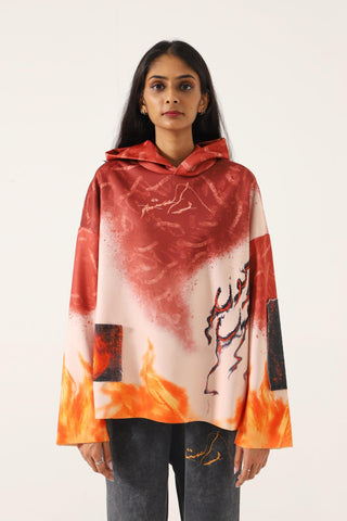 "THIS IS LIFE" ABSTRACT HOODIE - Rastah