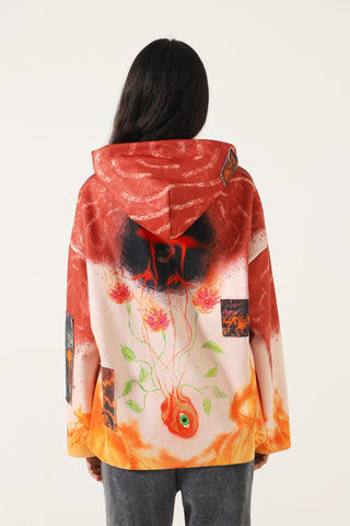 "THIS IS LIFE" ABSTRACT HOODIE - Rastah