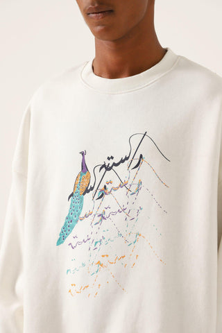 "EMPTY HEARTS" CREME SWEATSHIRT - Rastah