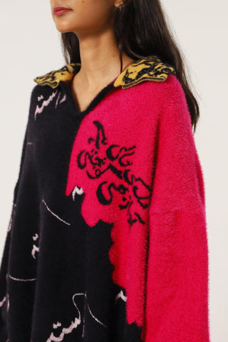 "EMPTY HEARTS" FURRY SWEATER - Rastah