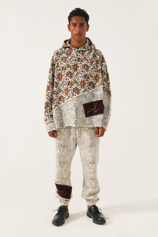 "PARADOX" BLOCK PRINT SWEATPANTS - Rastah