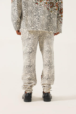 "PARADOX" BLOCK PRINT SWEATPANTS - Rastah