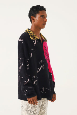 "EMPTY HEARTS" FURRY SWEATER - Rastah