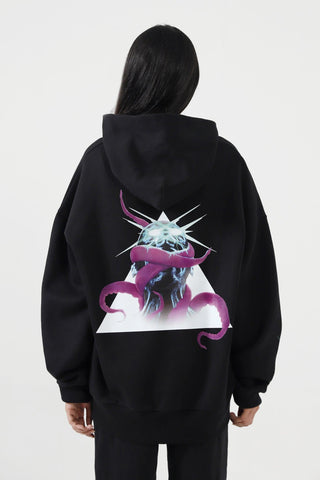 "HANIF NIAZI" PRINTED COLLAB HOODIE - Rastah