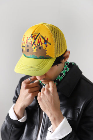 "Kite runner" printed cap