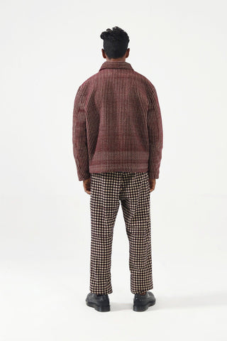 HANDWOVEN VELVET TROUSERS - Rastah