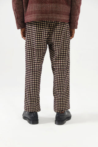 HANDWOVEN VELVET TROUSERS - Rastah