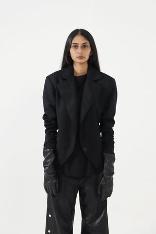 LEATHER GLOVE JACKET - Rastah