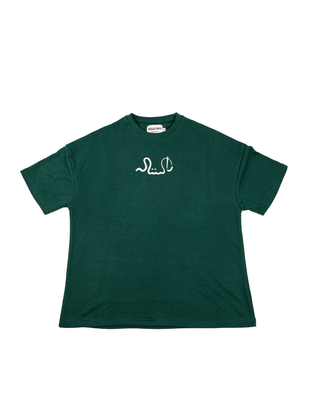 JUSTAJU SEA GREEN T-SHIRT - Rastah