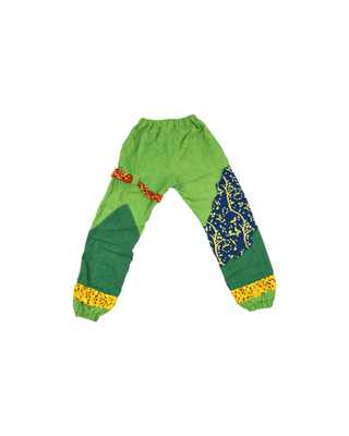 PAKISTAN PANELLED BLOCK PRINT SWEATPANTS - Rastah