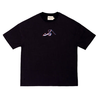 Alyan Tareen "Falling Faces" Collab T-shirt - Rastah
