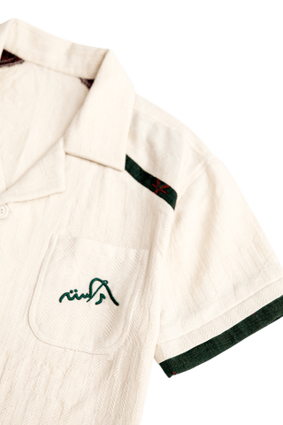 Summer night button-down