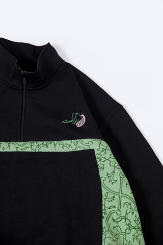 Safarnama Quarter-Zip Jumper