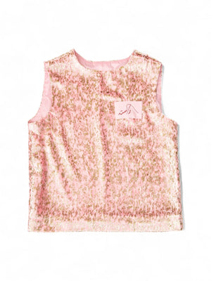 Pink dust vest