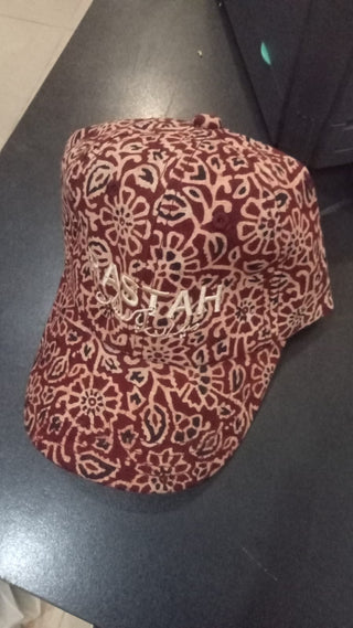 RED AJRAK CAP