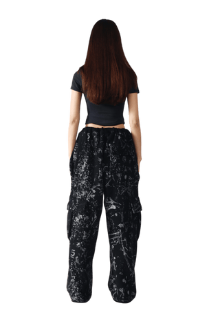 Acid Rain Jacquard Cargo Pants