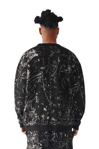 Acid Rain Jacquard Sweater