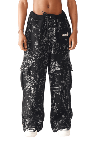 Acid Rain Jacquard Cargo Pants