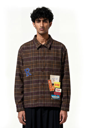 Exit way button-down