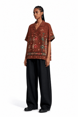 Phulkari Button Down