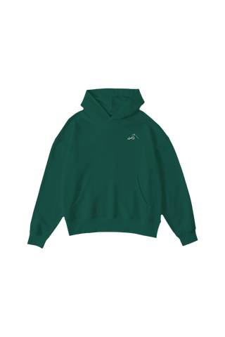 moss green made in pak hoodie (v1)