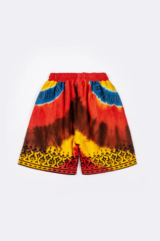 Khaddar Tie Dye Special Shorts