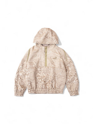Zari bloom hooded jacket