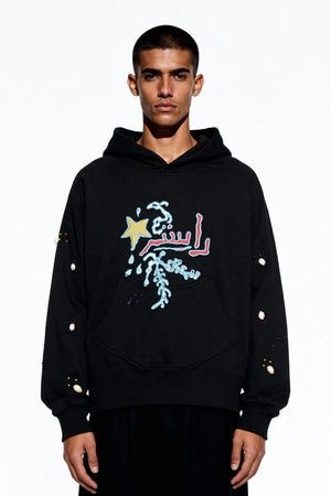 Raaste embroidered hoodie