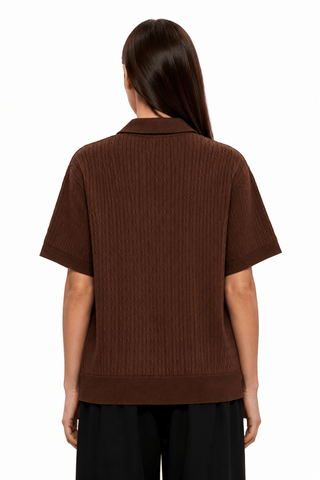 Humraah Knit Button Down
