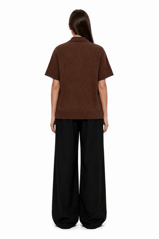Humraah Knit Button Down