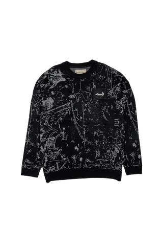 Acid Rain Jacquard Sweater