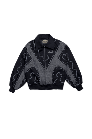 Monochrome panels jacket
