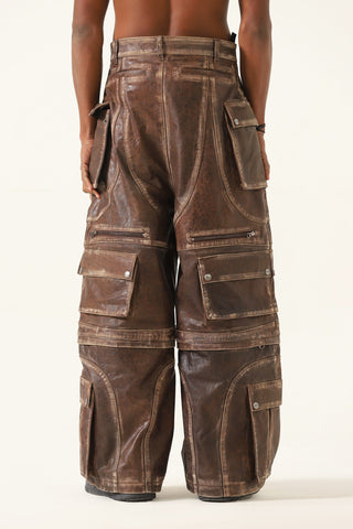 "Bowery nights" leather pants