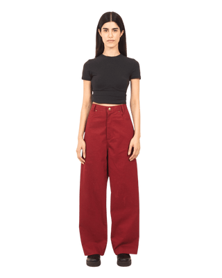 SCARLET TWILL PANTS