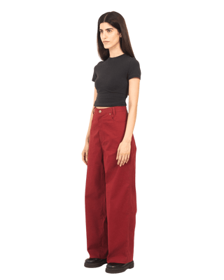 SCARLET TWILL PANTS