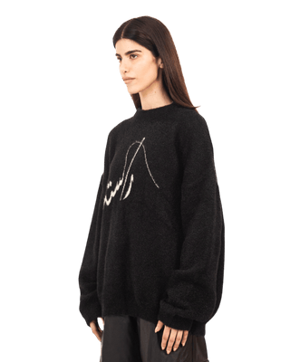 BLACK MINK SWEATER