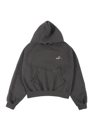 CHARCOAL GREY MADE IN PAK HOODIE (v2)