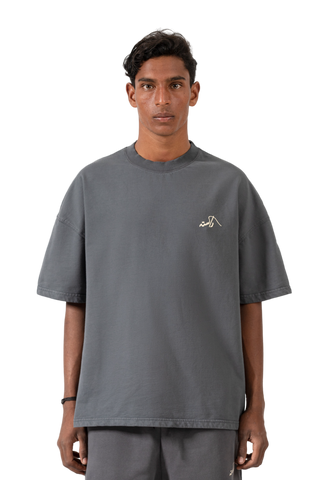 CHARCOAL GREY MADE IN PAK T SHIRT (v2)